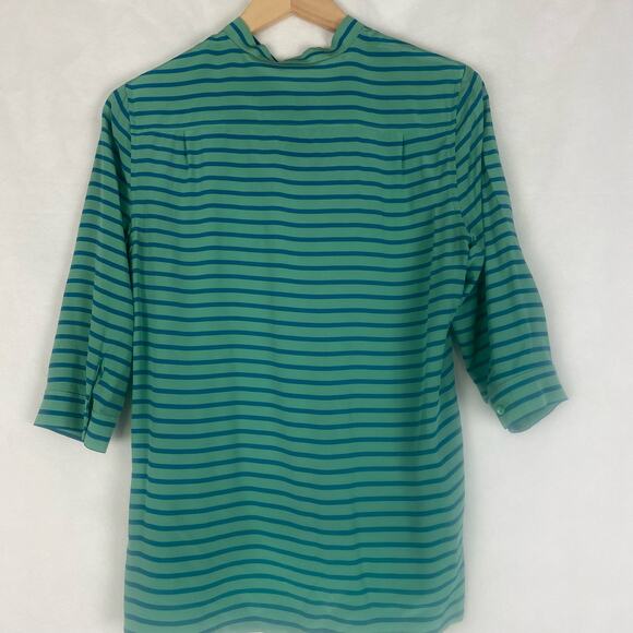 Fossil Women's 100% Silk Top Size Small - Picture 9 of 9